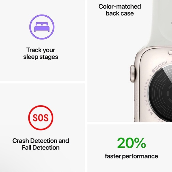 NEW IN BOX APPLE CELLULAR WATCH HEALTH AND FITNESS (Black) Father’s Day Gift - Picture 9 of 11